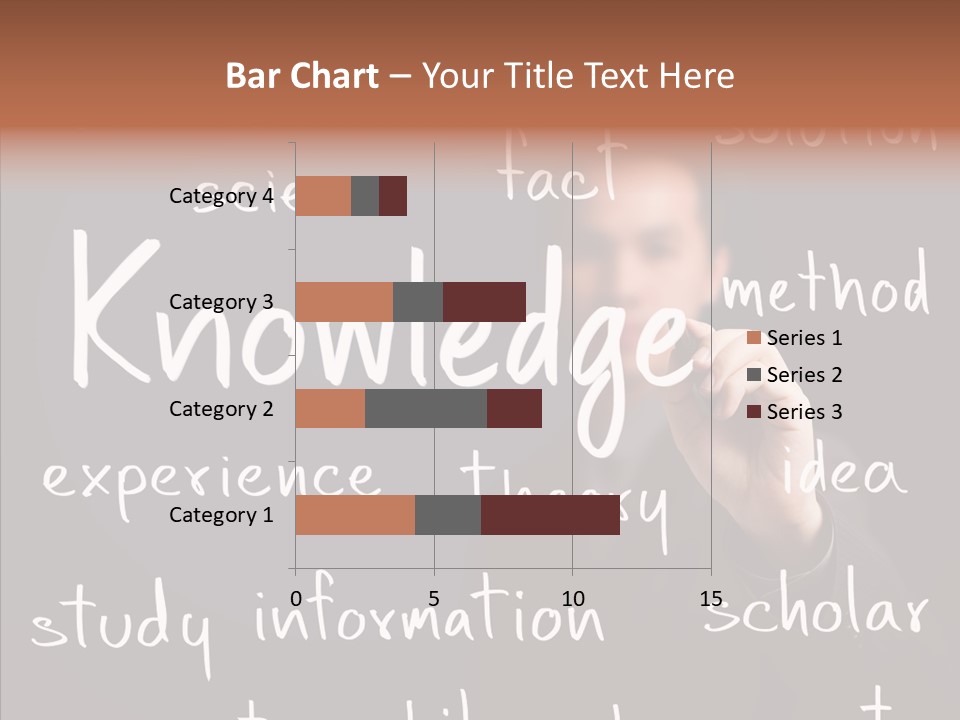School Professor Man PowerPoint Template