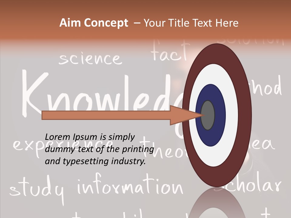 School Professor Man PowerPoint Template