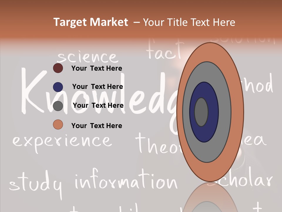 School Professor Man PowerPoint Template