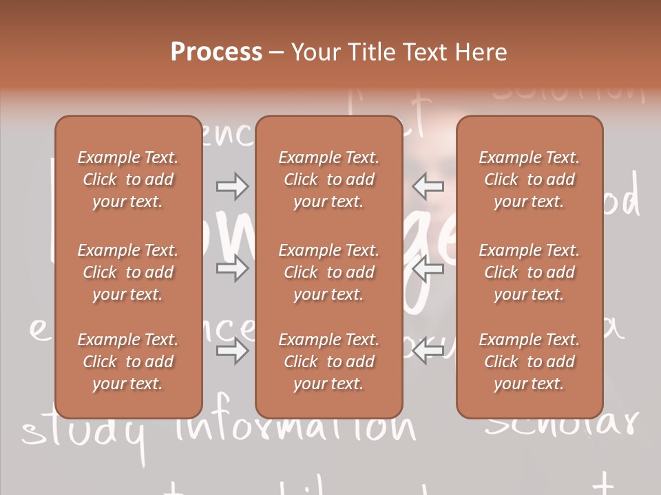 School Professor Man PowerPoint Template