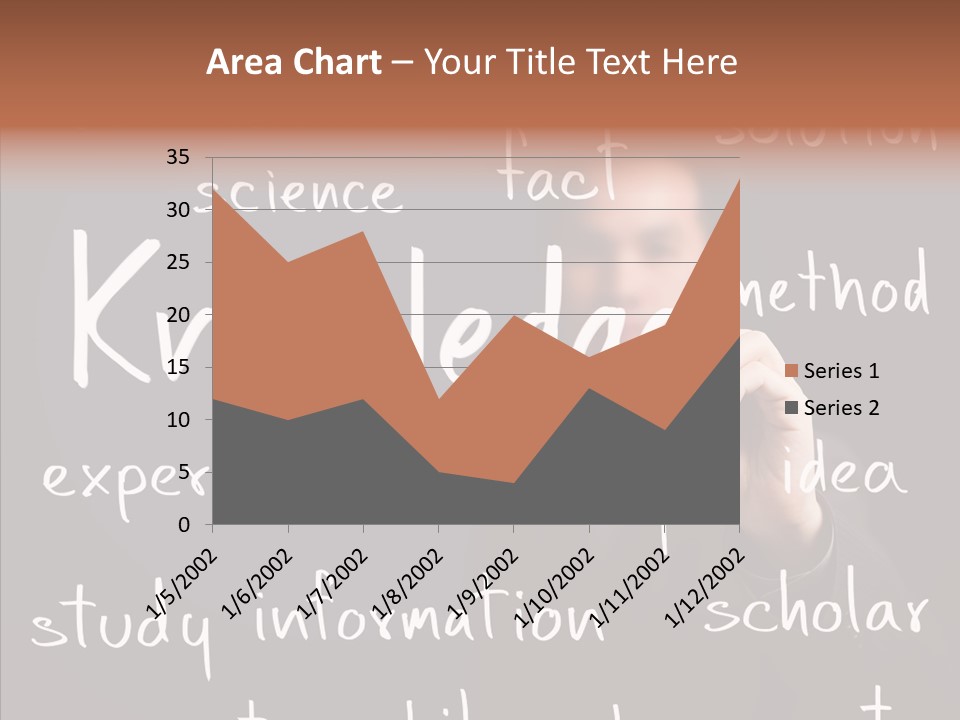 School Professor Man PowerPoint Template