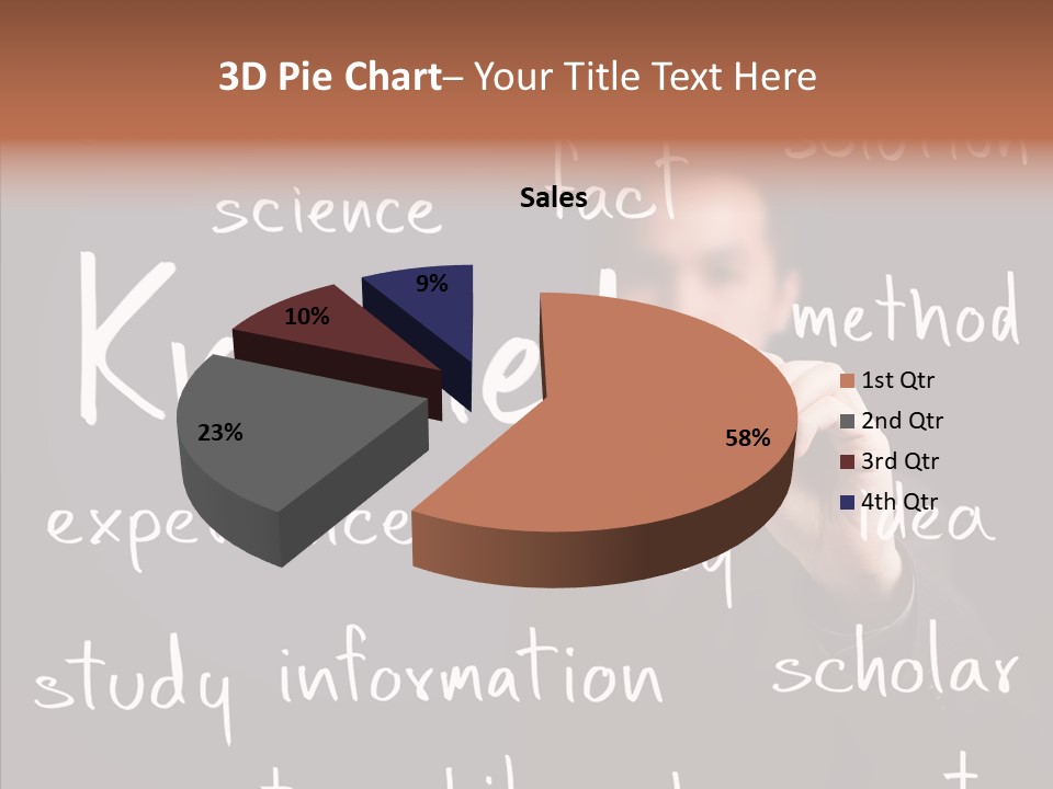 School Professor Man PowerPoint Template