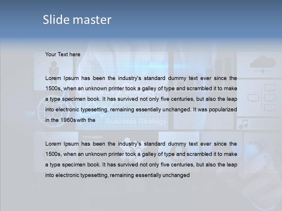 Organize Consultant Opportunity PowerPoint Template