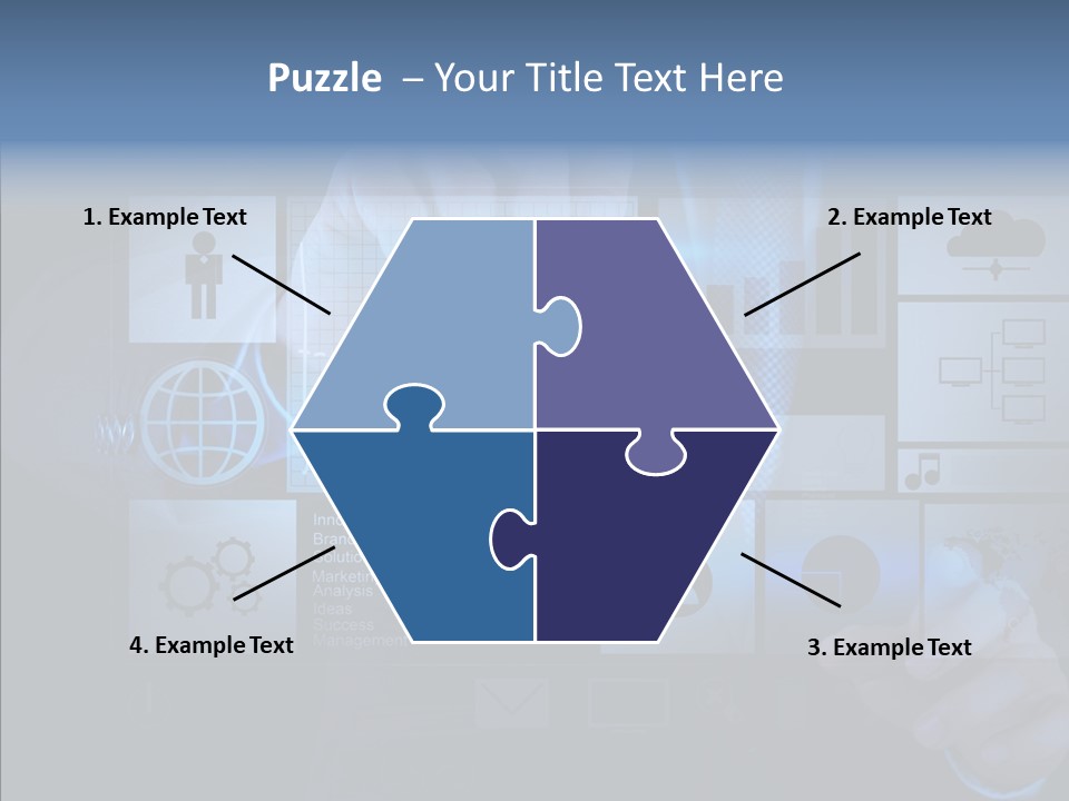 Organize Consultant Opportunity PowerPoint Template