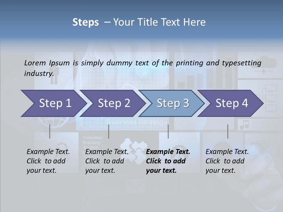 Organize Consultant Opportunity PowerPoint Template