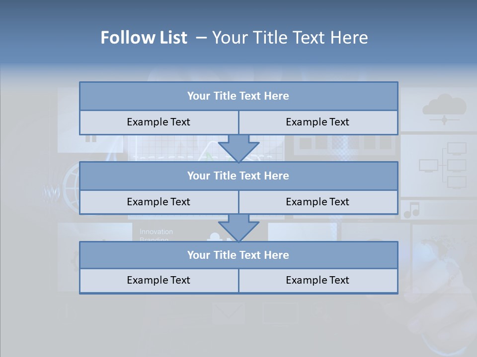 Organize Consultant Opportunity PowerPoint Template