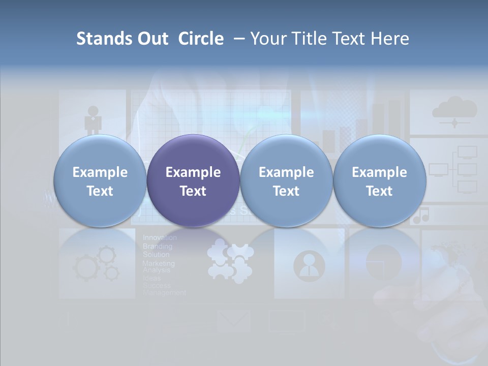 Organize Consultant Opportunity PowerPoint Template