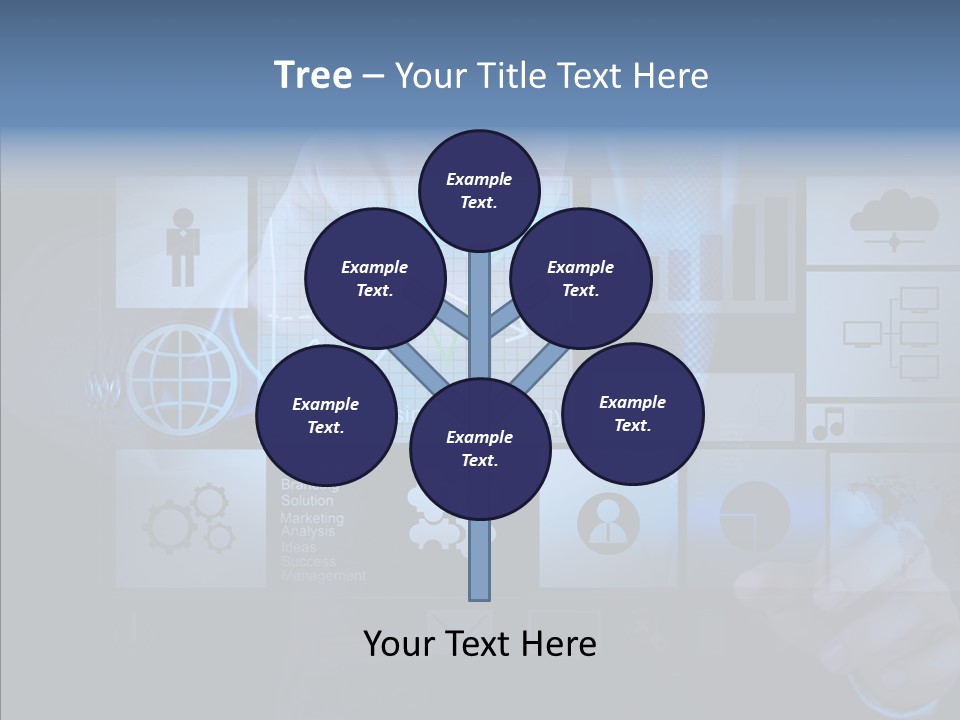 Organize Consultant Opportunity PowerPoint Template