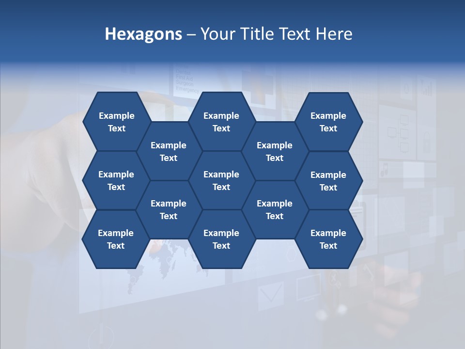 Caucasian Medical Test PowerPoint Template