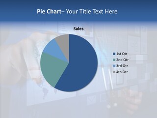 Caucasian Medical Test PowerPoint Template