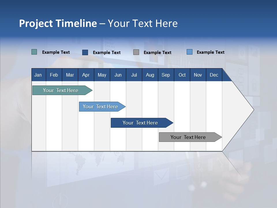 Caucasian Medical Test PowerPoint Template