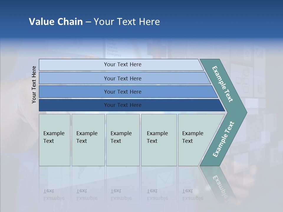 Caucasian Medical Test PowerPoint Template