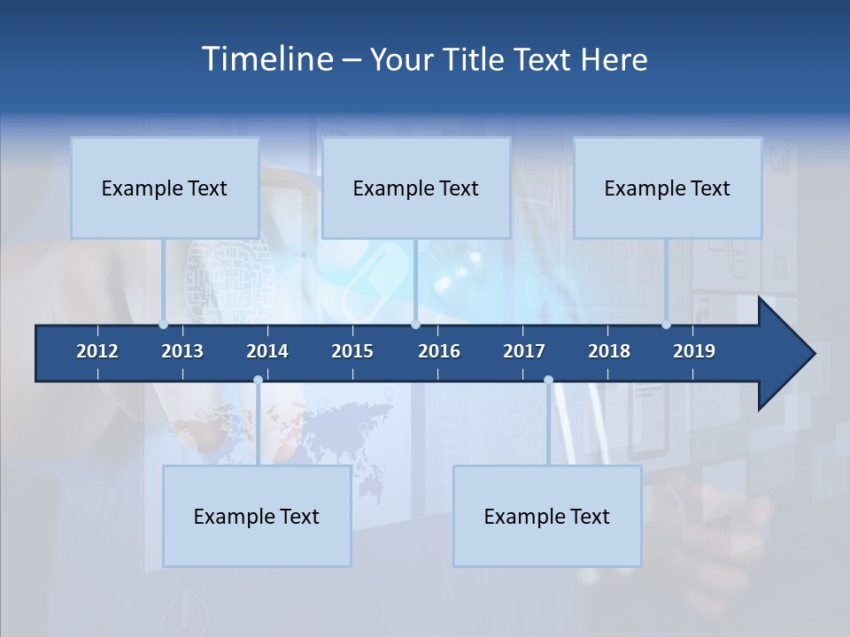 Caucasian Medical Test PowerPoint Template