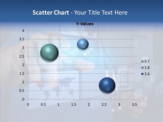 Caucasian Medical Test PowerPoint Template