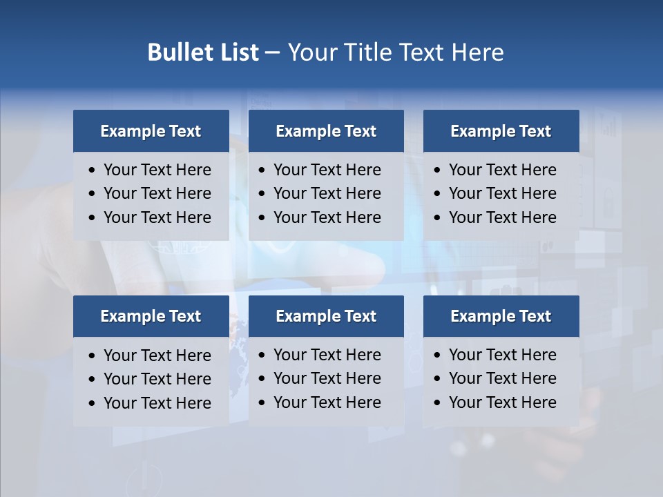 Caucasian Medical Test PowerPoint Template