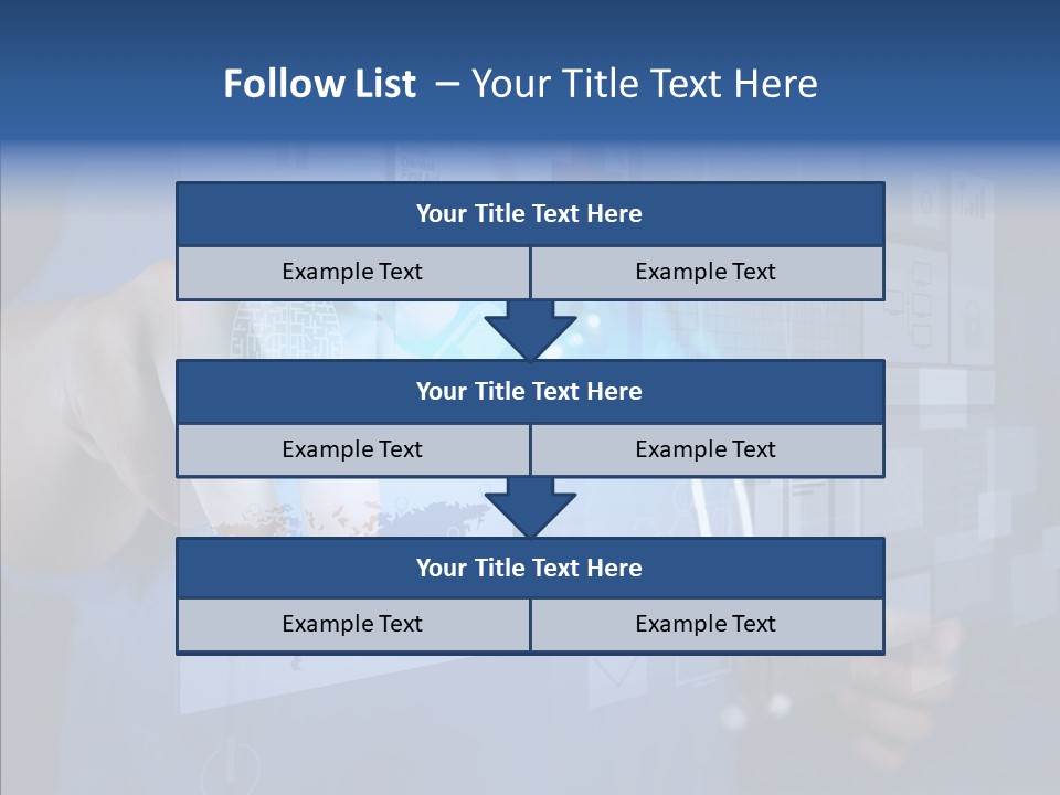Caucasian Medical Test PowerPoint Template