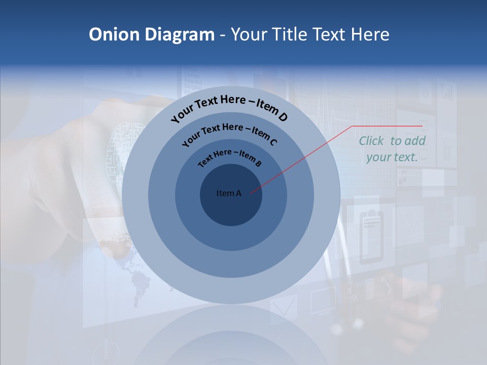 Caucasian Medical Test PowerPoint Template