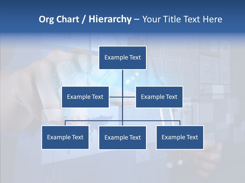 Caucasian Medical Test PowerPoint Template