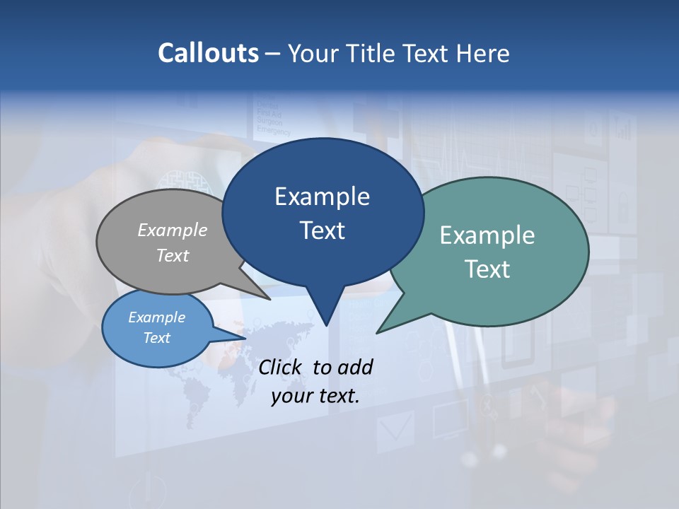 Caucasian Medical Test PowerPoint Template