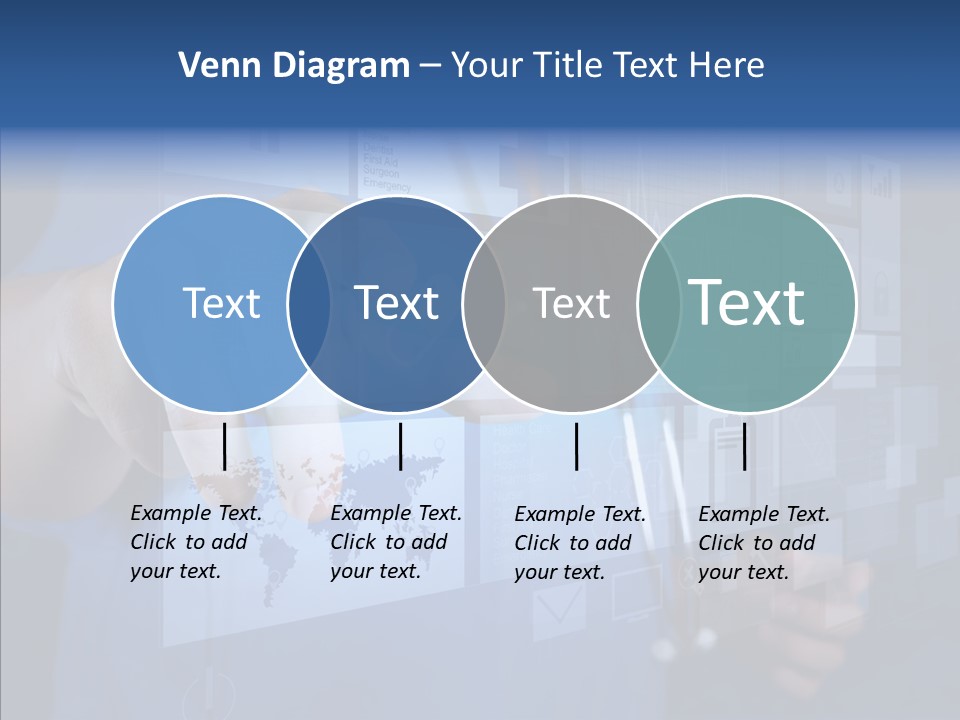 Caucasian Medical Test PowerPoint Template