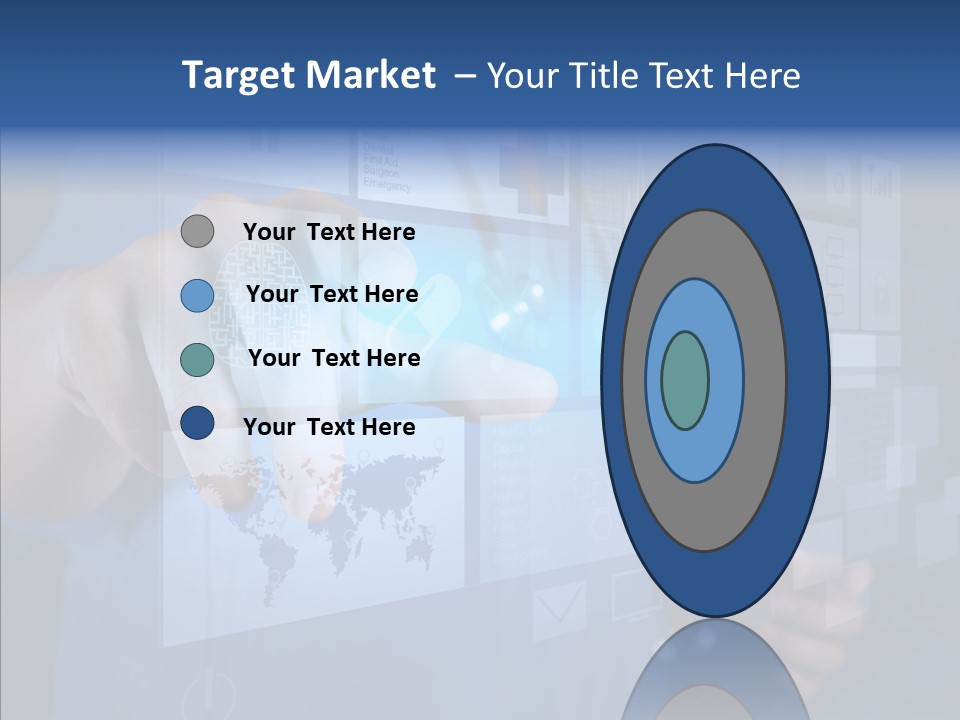 Caucasian Medical Test PowerPoint Template