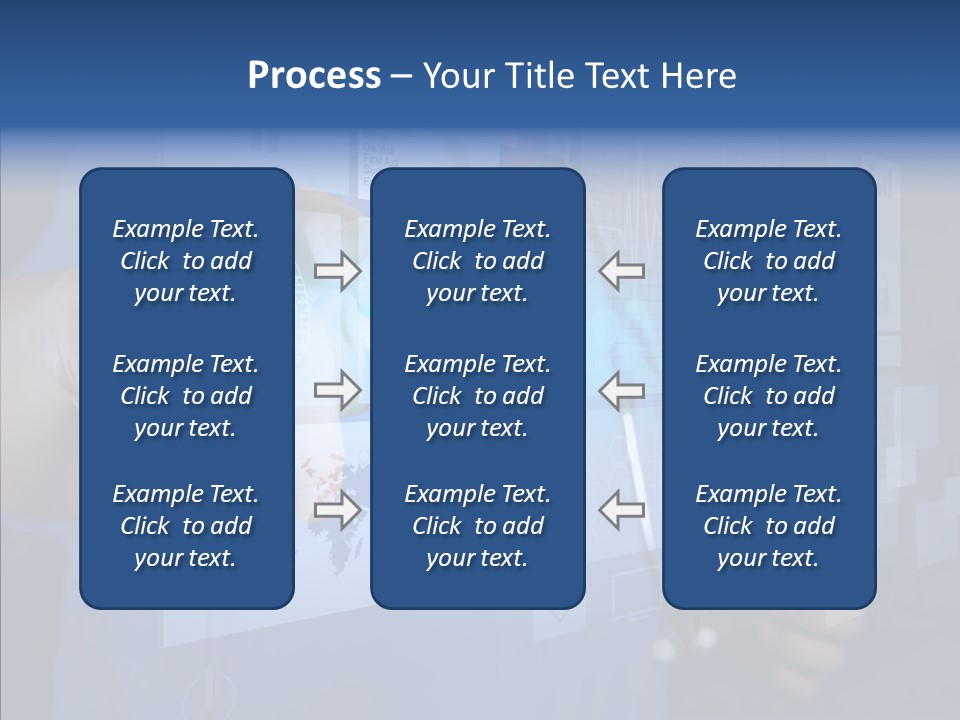 Caucasian Medical Test PowerPoint Template