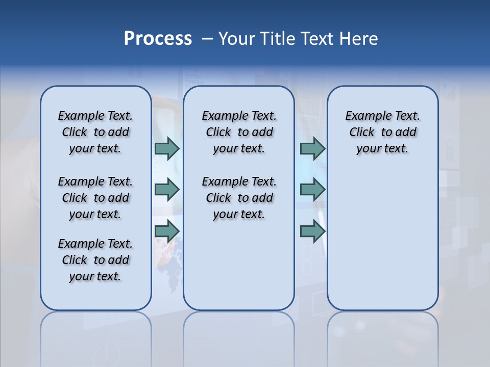 Caucasian Medical Test PowerPoint Template