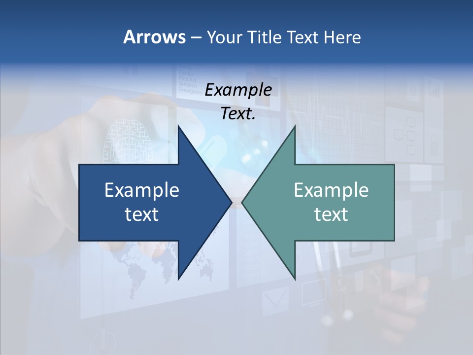 Caucasian Medical Test PowerPoint Template