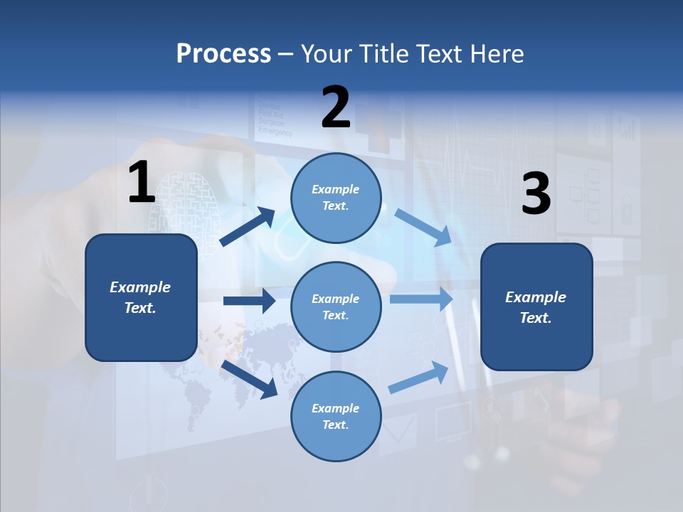 Caucasian Medical Test PowerPoint Template
