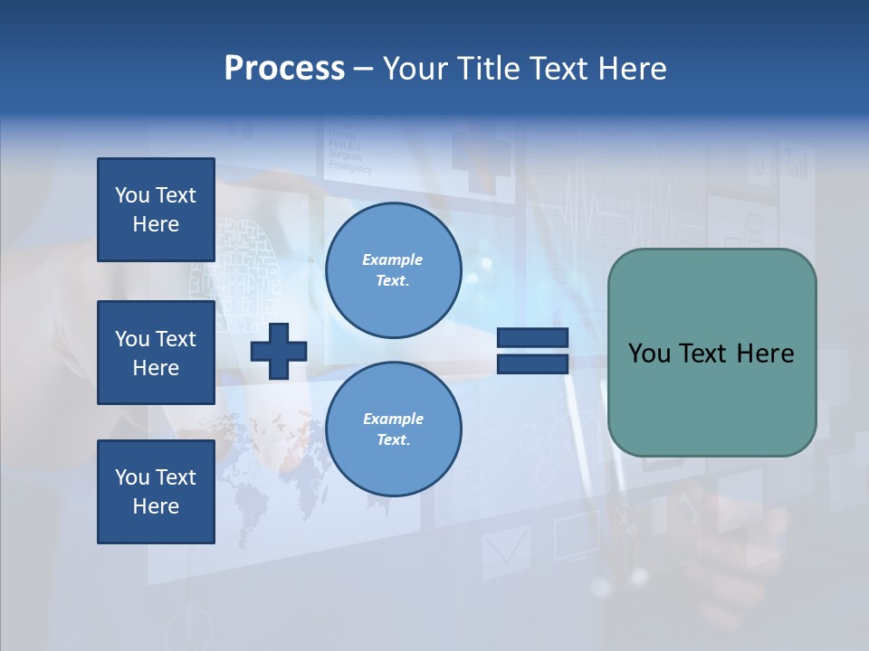 Caucasian Medical Test PowerPoint Template