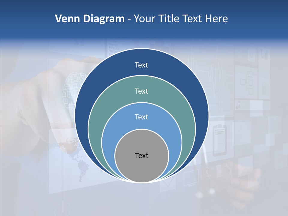 Caucasian Medical Test PowerPoint Template
