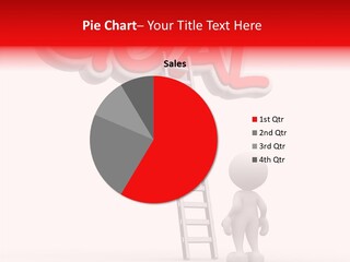 High Conceptual Stairway PowerPoint Template