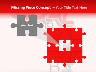 High Conceptual Stairway PowerPoint Template