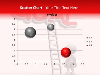 High Conceptual Stairway PowerPoint Template