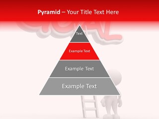 High Conceptual Stairway PowerPoint Template