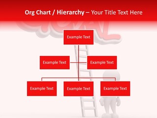 High Conceptual Stairway PowerPoint Template
