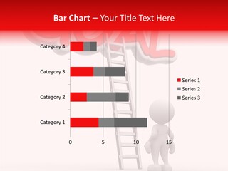 High Conceptual Stairway PowerPoint Template