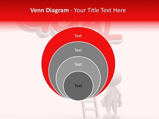 High Conceptual Stairway PowerPoint Template