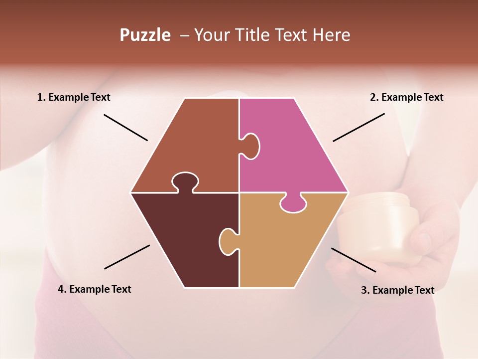 Tummy Baby Anticipation PowerPoint Template