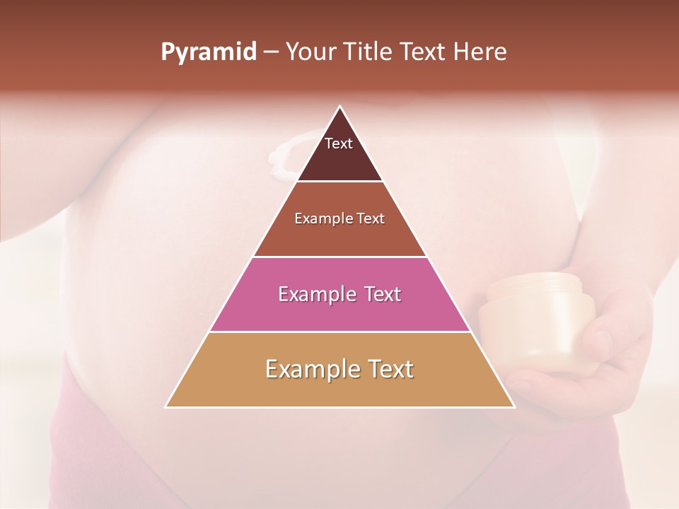 Tummy Baby Anticipation PowerPoint Template