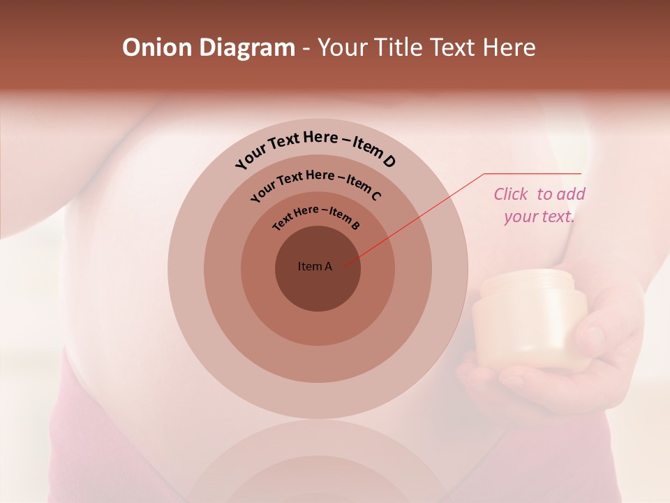 Tummy Baby Anticipation PowerPoint Template