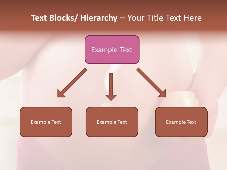 Tummy Baby Anticipation PowerPoint Template