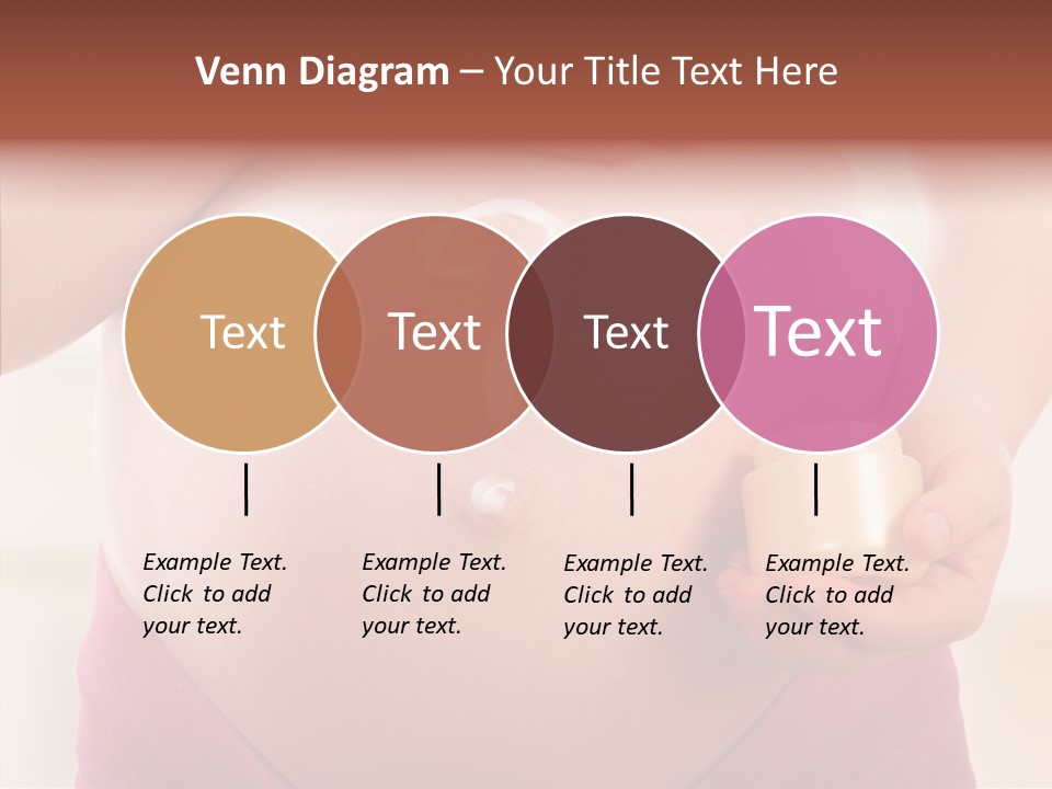 Tummy Baby Anticipation PowerPoint Template