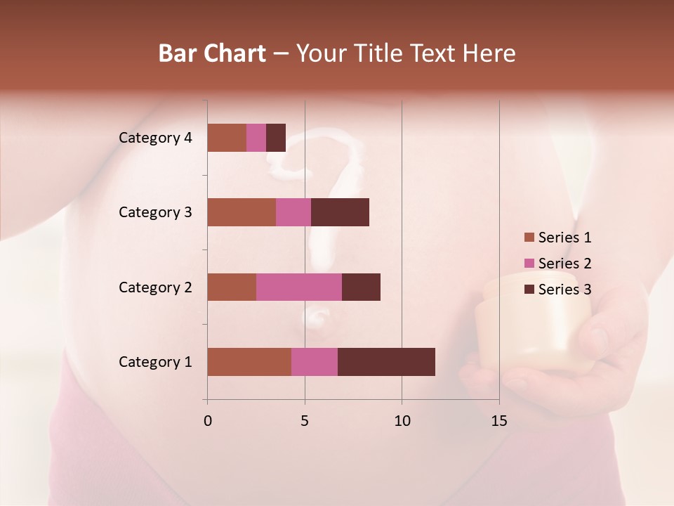 Tummy Baby Anticipation PowerPoint Template