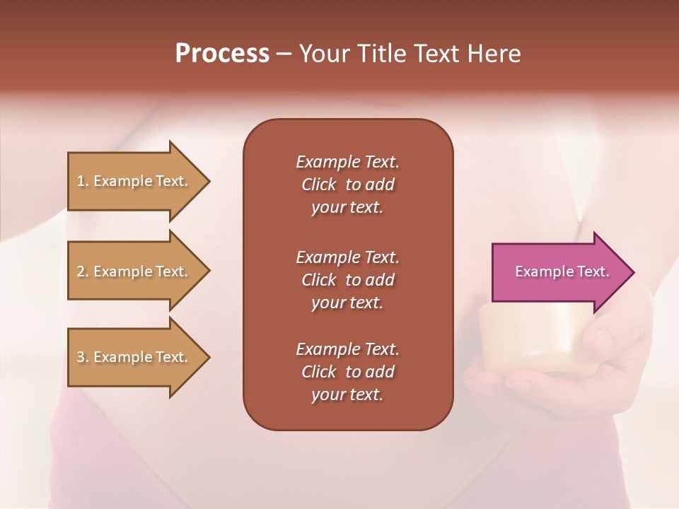 Tummy Baby Anticipation PowerPoint Template