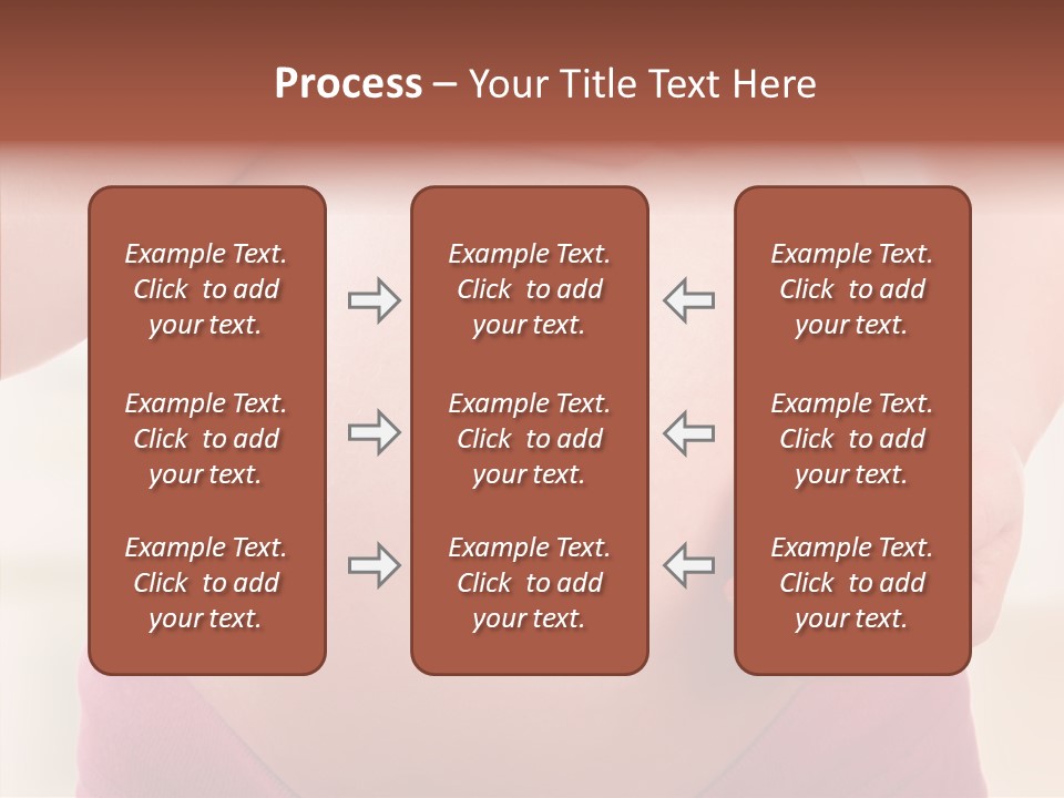 Tummy Baby Anticipation PowerPoint Template