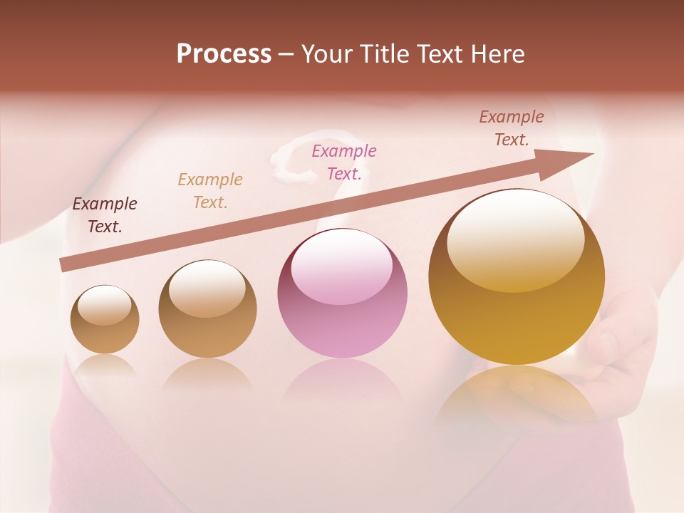 Tummy Baby Anticipation PowerPoint Template