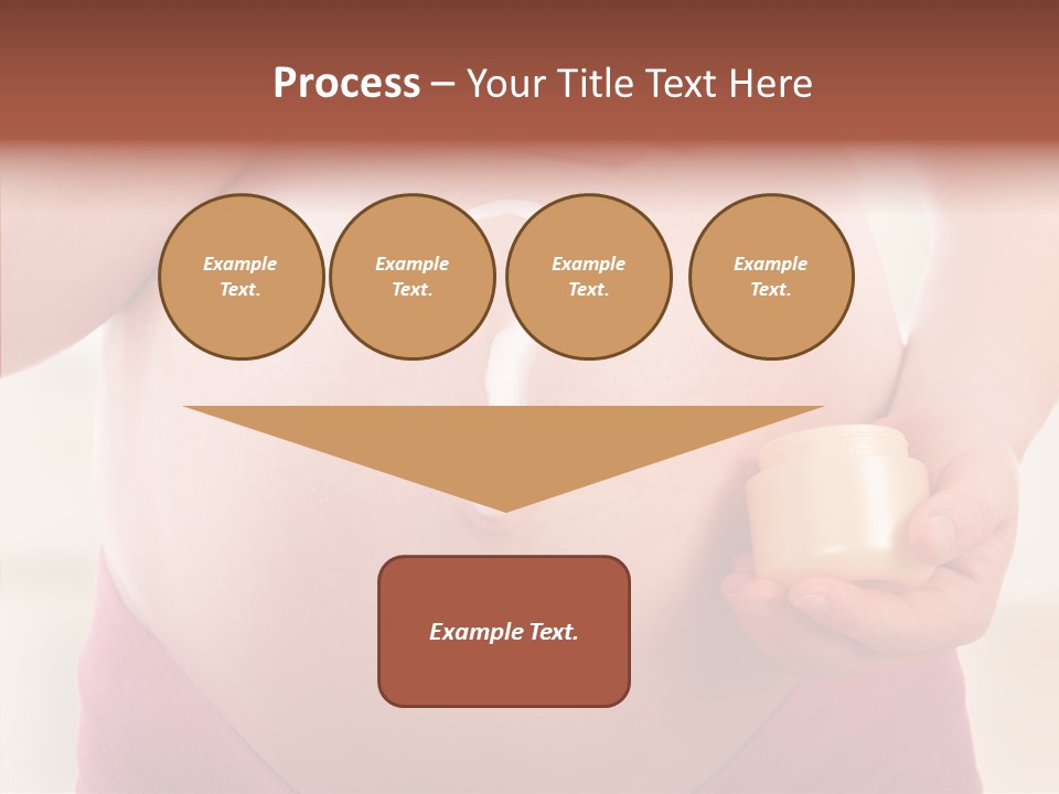 Tummy Baby Anticipation PowerPoint Template