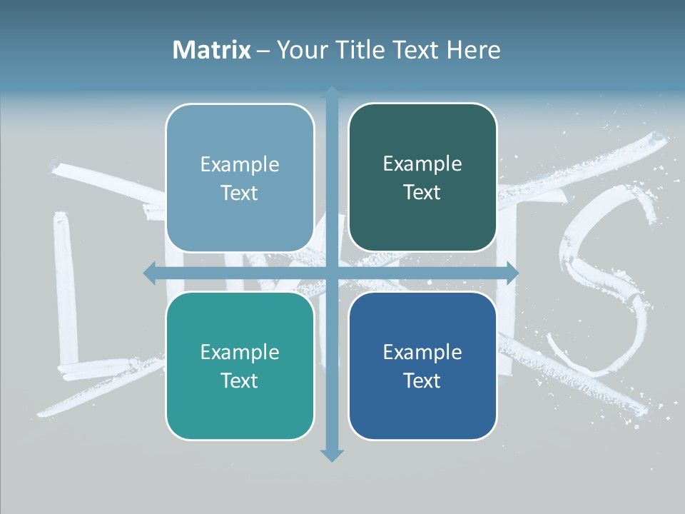Potential Letter Top PowerPoint Template