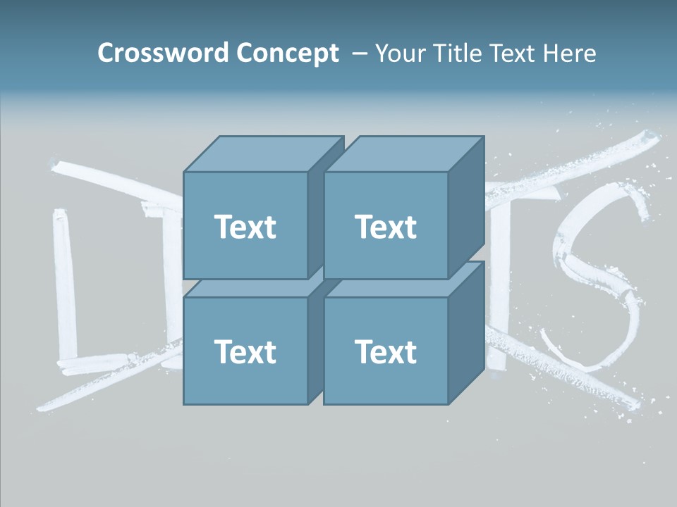 Potential Letter Top PowerPoint Template
